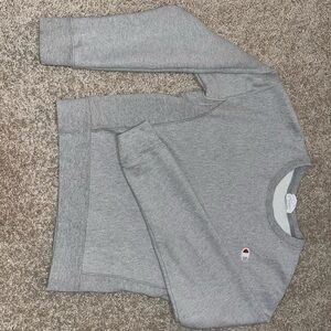 Champion Heather Gray Crewneck